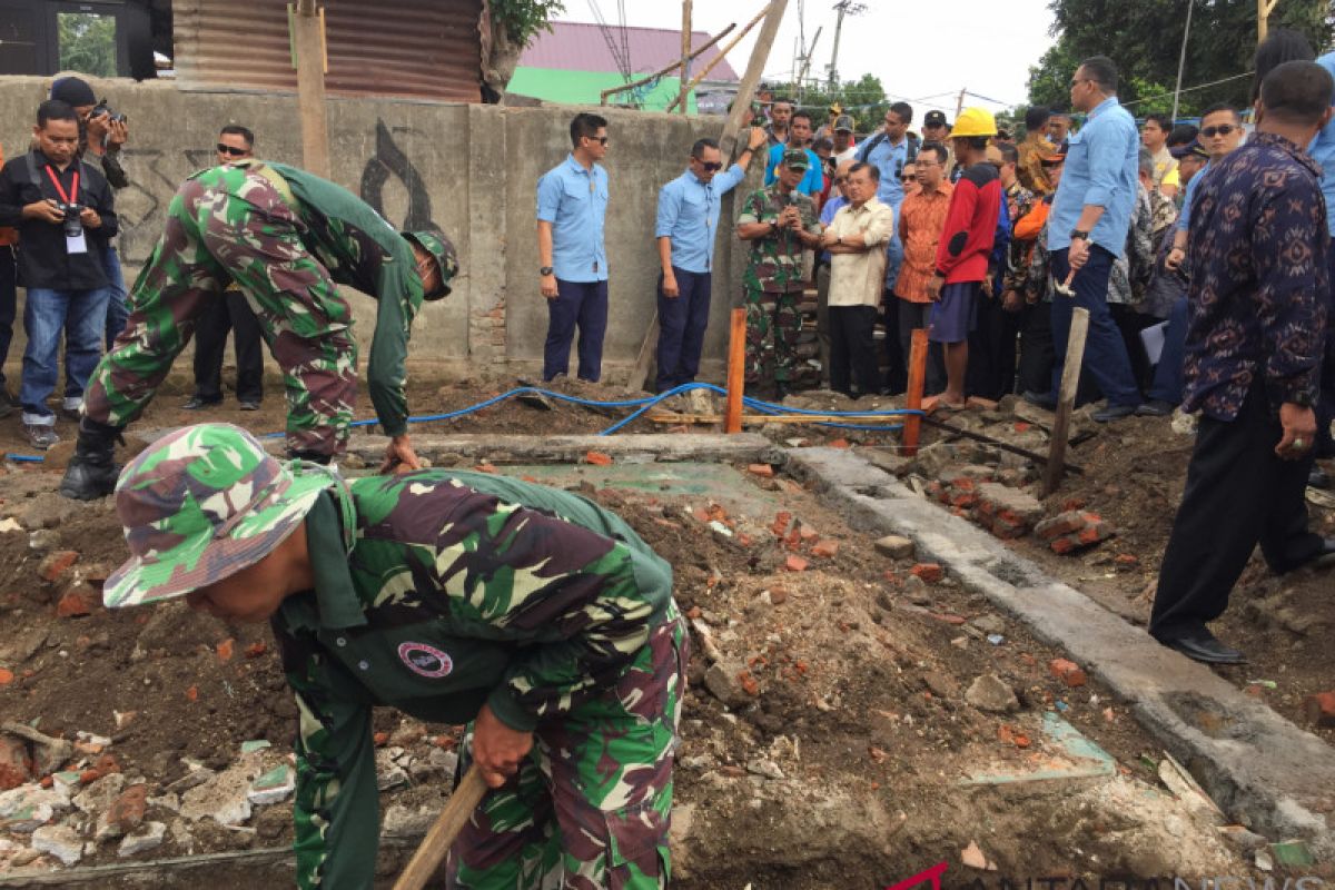 Wapres tinjau rekonstruksi dan rehabilitasi di Lombok