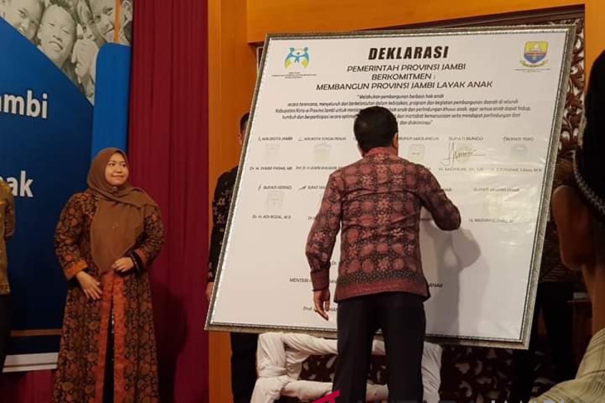 Batanghari dicanangkan sebagai kota layak anak