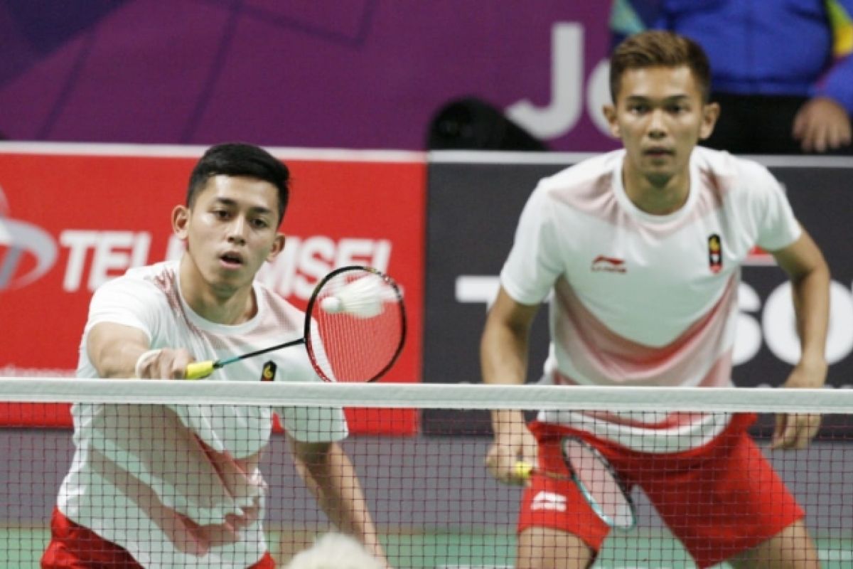 Singkirkan pasangan Taiwan, Fajar/Rian ke semifinal Hong Kong Terbuka