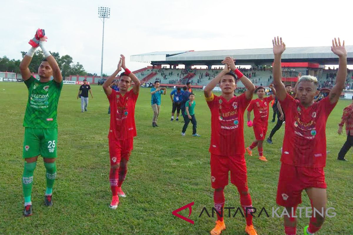 Gagal penalti, Hari Yudo mampu bawa Kalteng Putra menang atas PS Mojokerto Putra