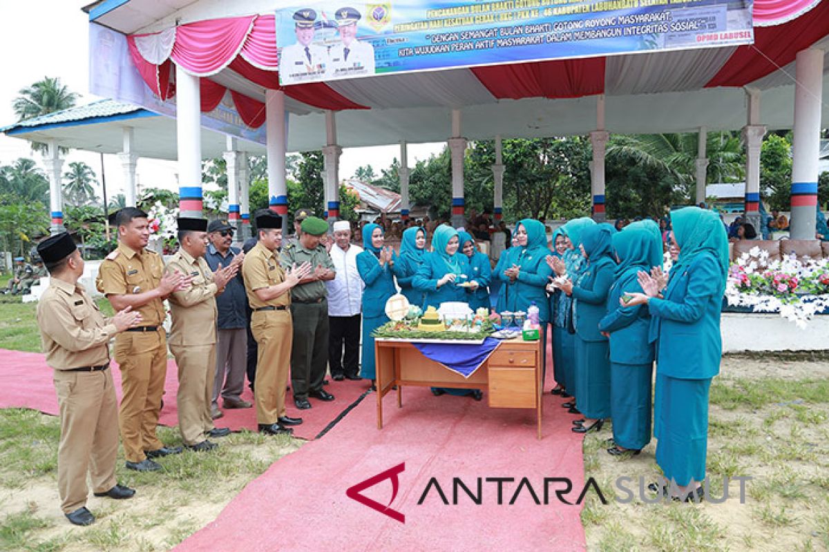 Labusel canangkan Bulan Bhakti Gotong Royong