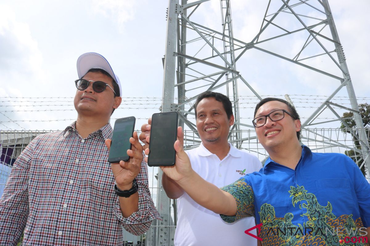 HPI Agro dan XL Axiata buka akses telekomunikasi di kawasan kebun sawit