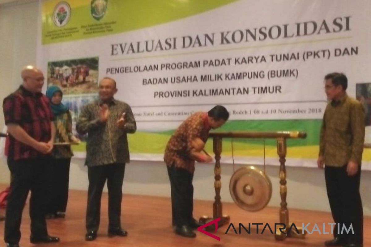 Program PKT dan BUMDes sesuai Visi 