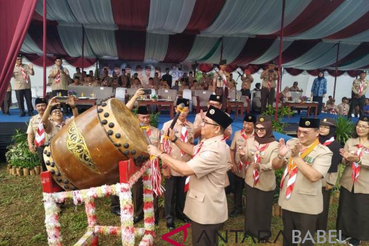 Mendikbud buka Perkemahan Nasional di Babel