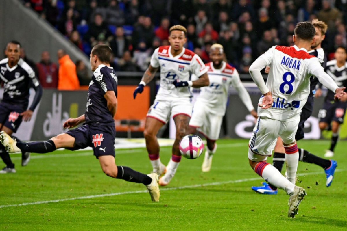 Hasil dan klasemen Liga Prancis, Lyon ditahan imbang tamunya Bordeaux