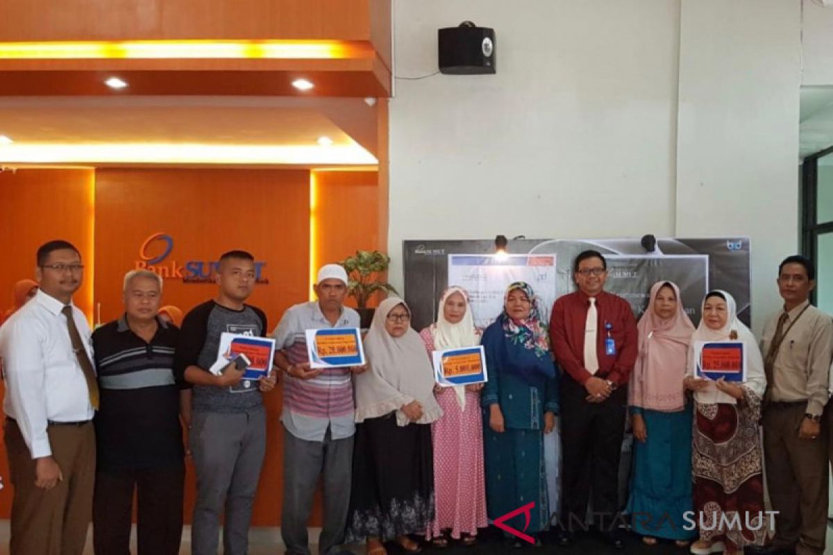 Bank Sumut salurkan Asuransi Sipanda