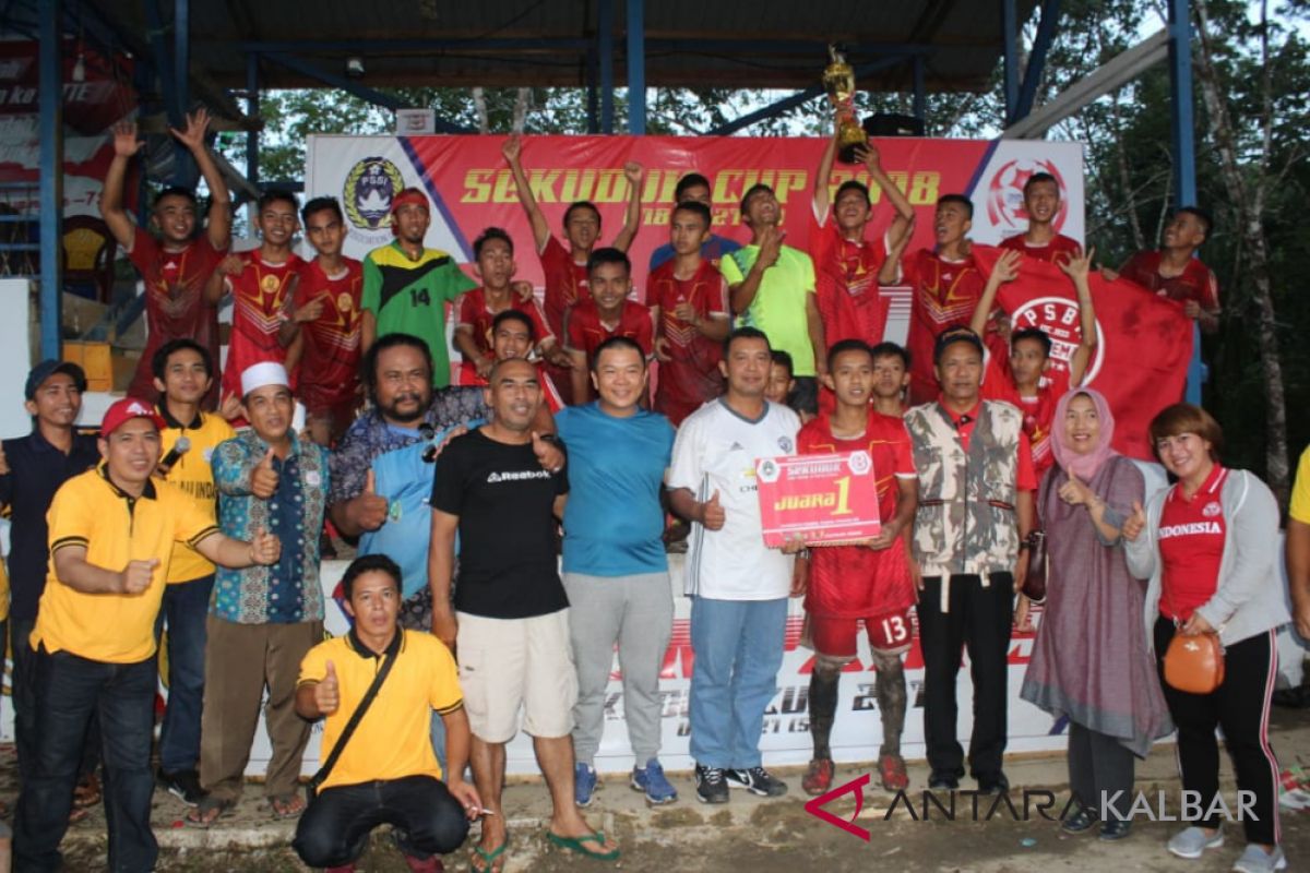 Sekuduk Cup U21 se-Kabupaten Sambas sukses digelar