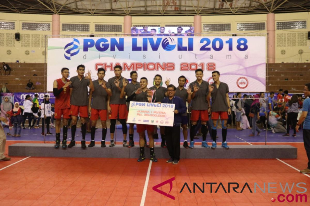 Bola voli - Samator buktikan janji dengan juarai Livoli 2018