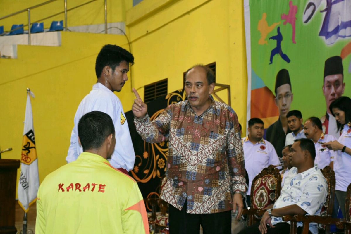 Forki Medan juara umum kejuaraan Karate Tebing Tinggi