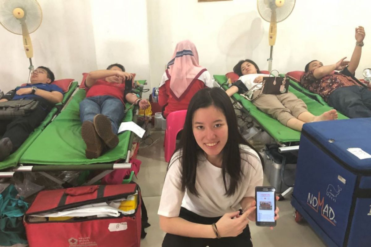 Siswi SMA Jakarta ciptakan aplikasi tingkatkan pendonor darah