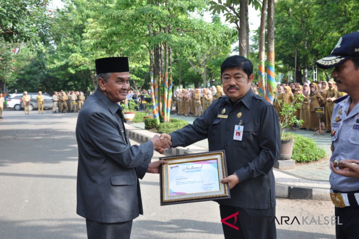 Pemkab Banjar Raih National Procurement Awards 2018