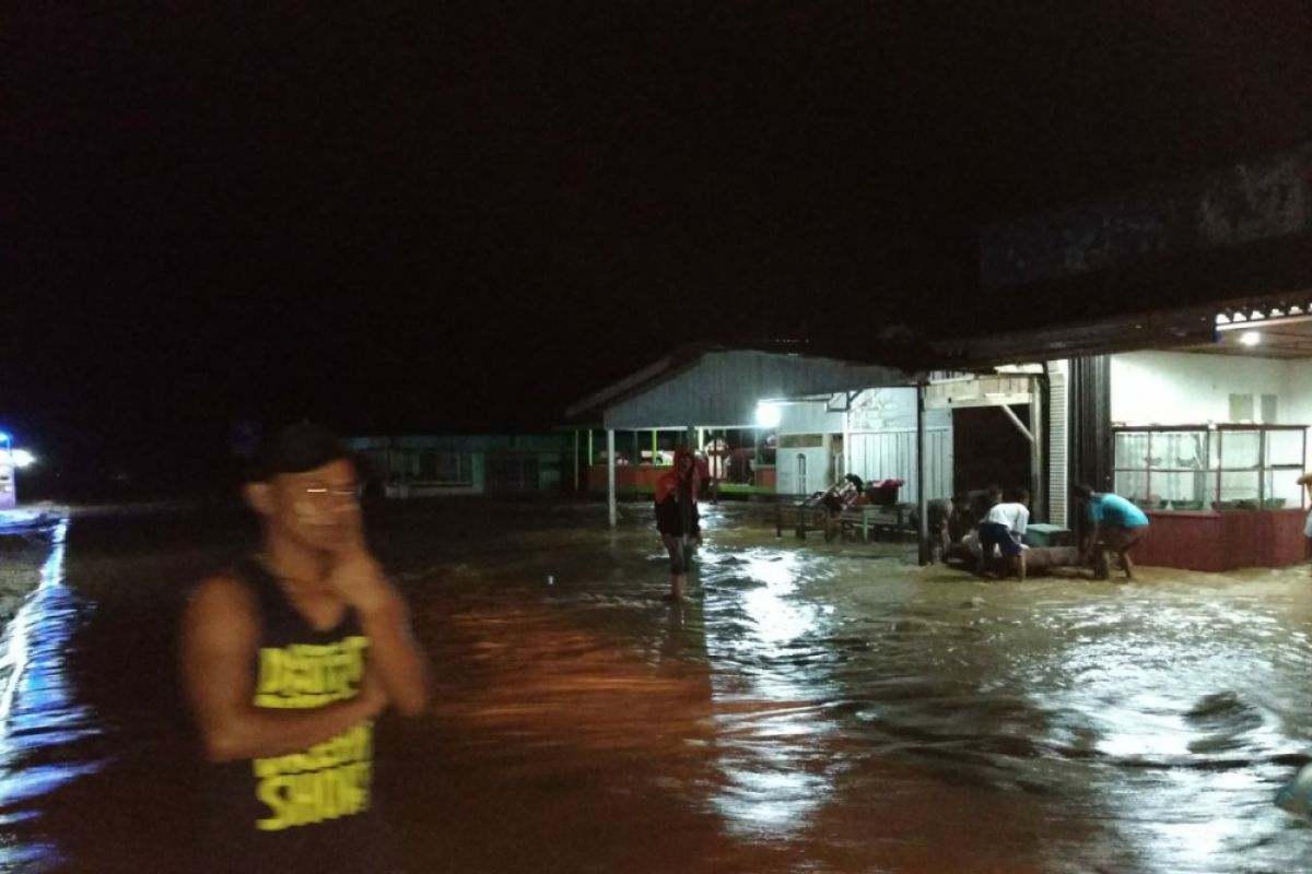 Kota Palembang dikepung banjir