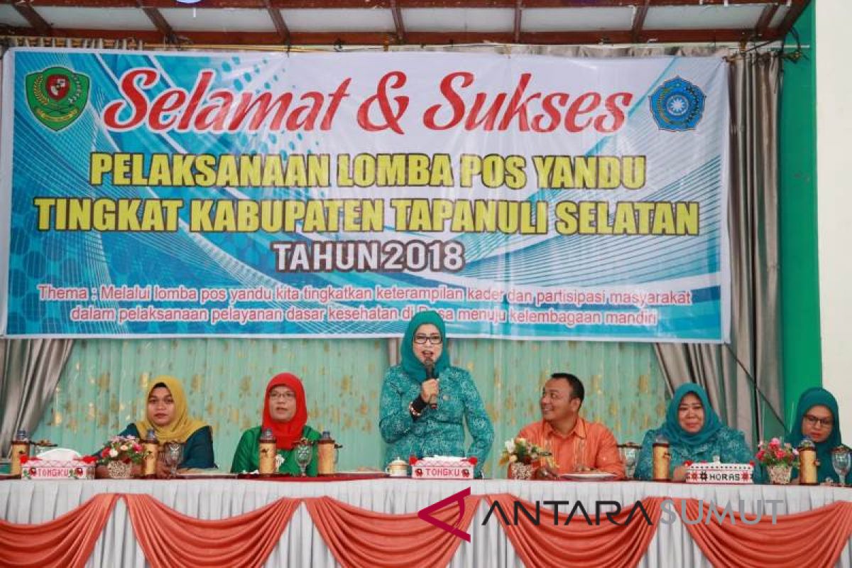 Lomba Posyandu tingkat Kabupaten Tapsel