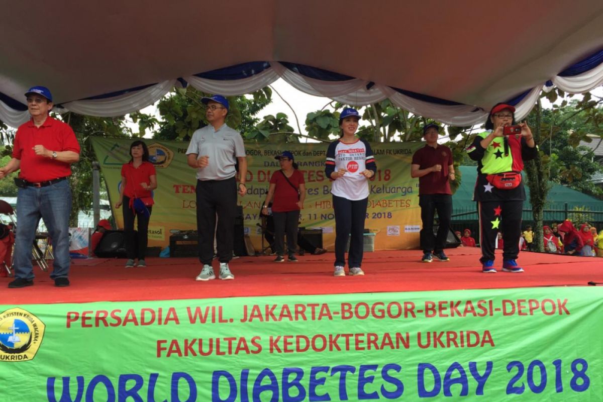 Dinkes ajak masyarakat cegah dan kendalikan diabetes