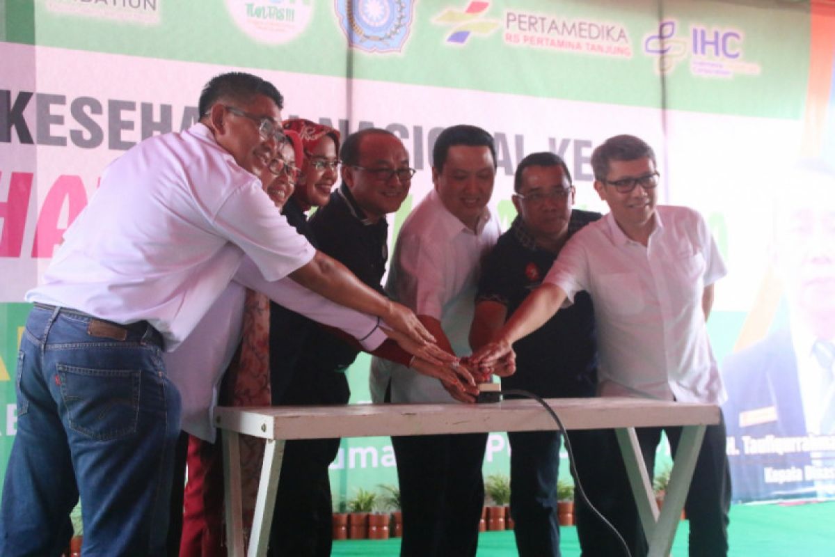 Tabalong with Adaro launch free from open defecation movement