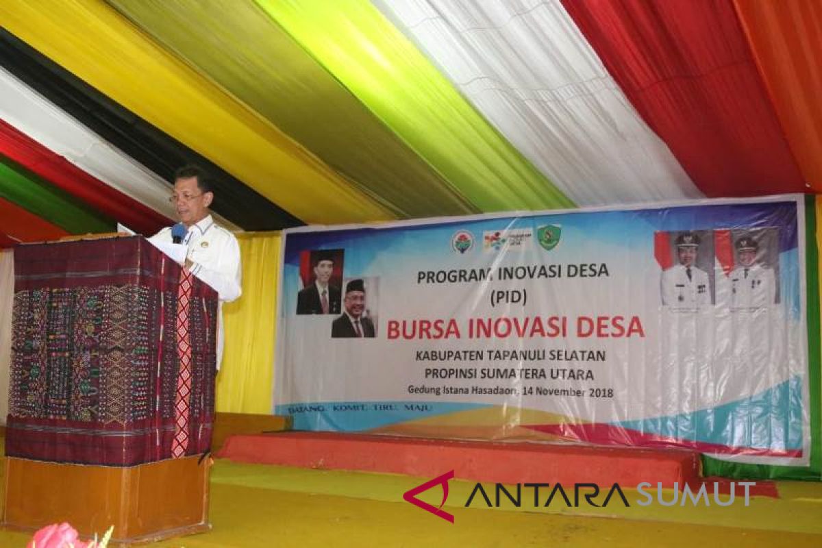 Terkait Dana Desa, Bupati Tapsel apresiasi Jokowi