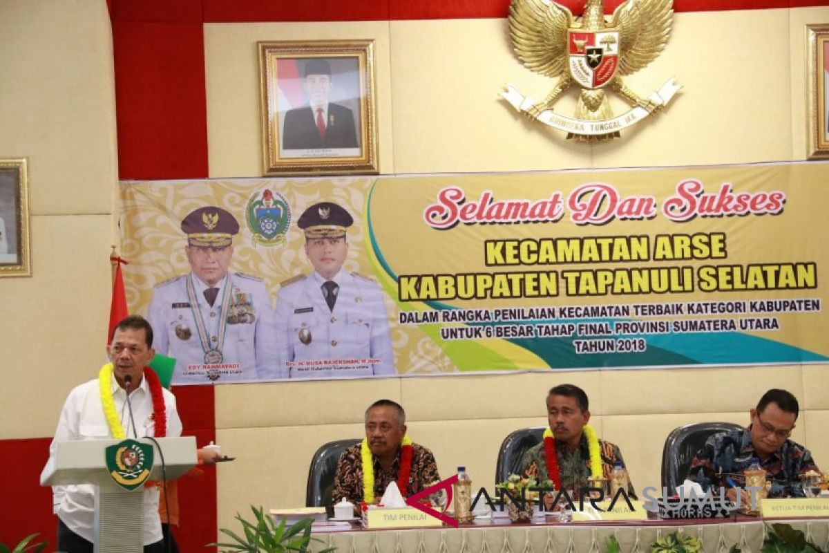 Masuk enam besar, bupati berharap Arse juara Kecamatan Sumut