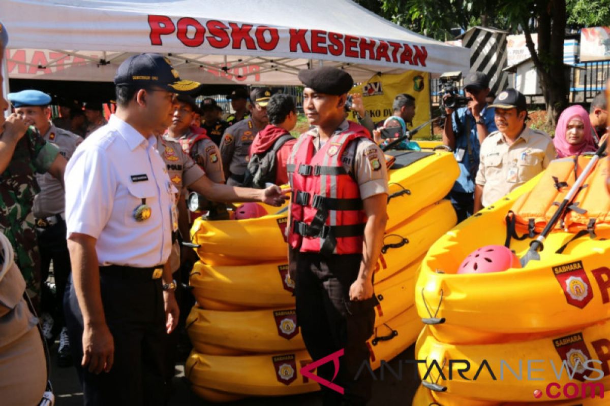 Anies sebut tiga kunci penanganan banjir di Jakarta