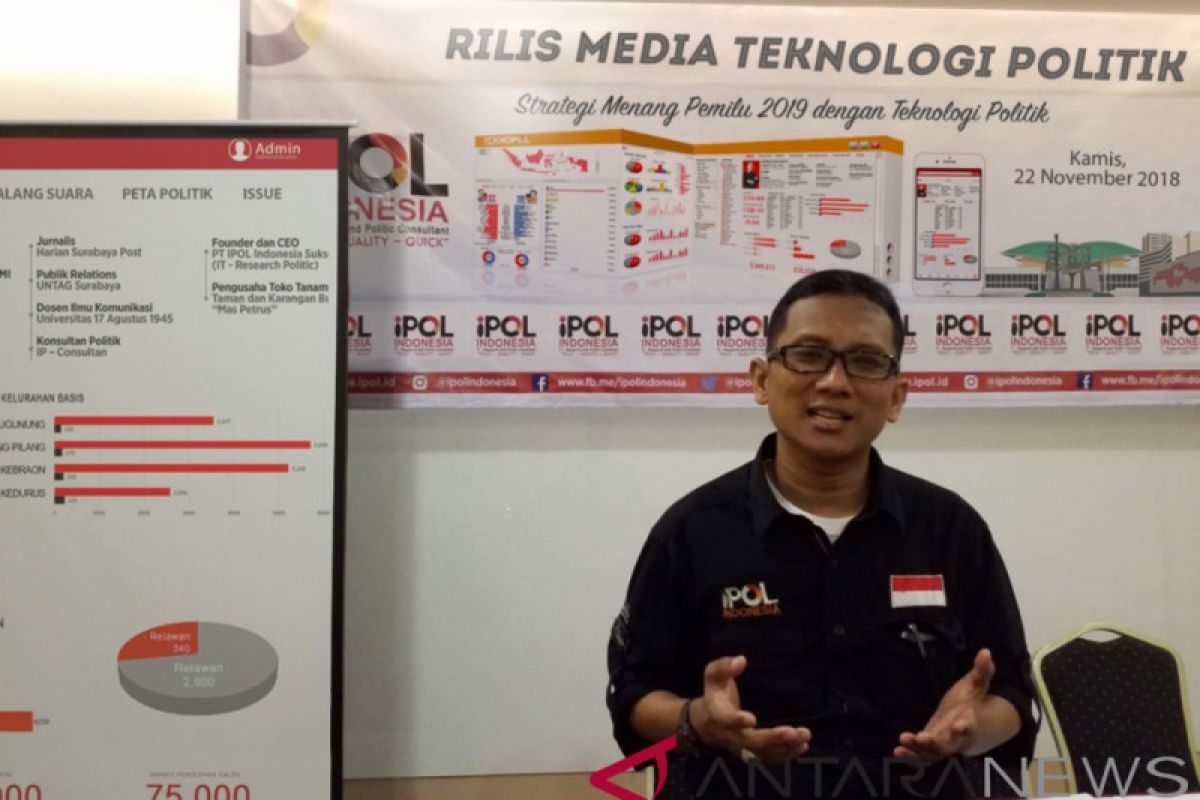 Ipol Indonesia rilis aplikasi Teknopol untuk pemenangan legislatif