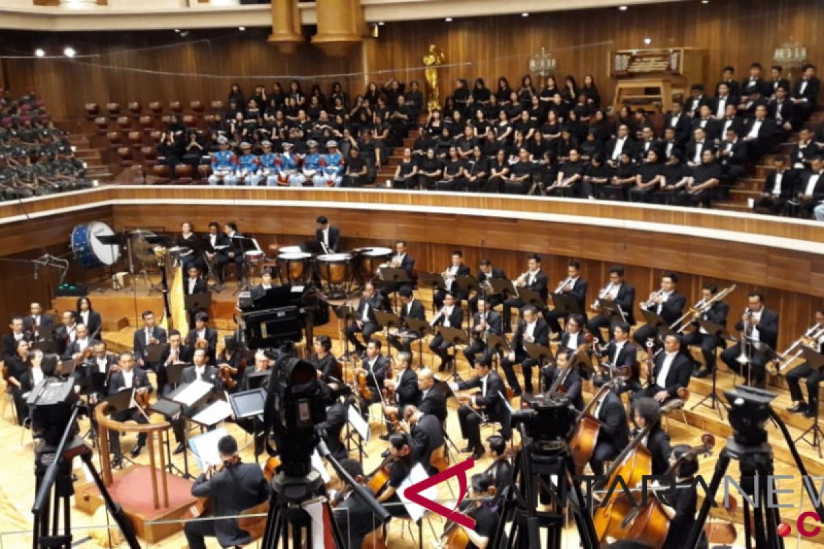 Dharma Pertiwi TNI-Bekraf gelar konser Orkestra