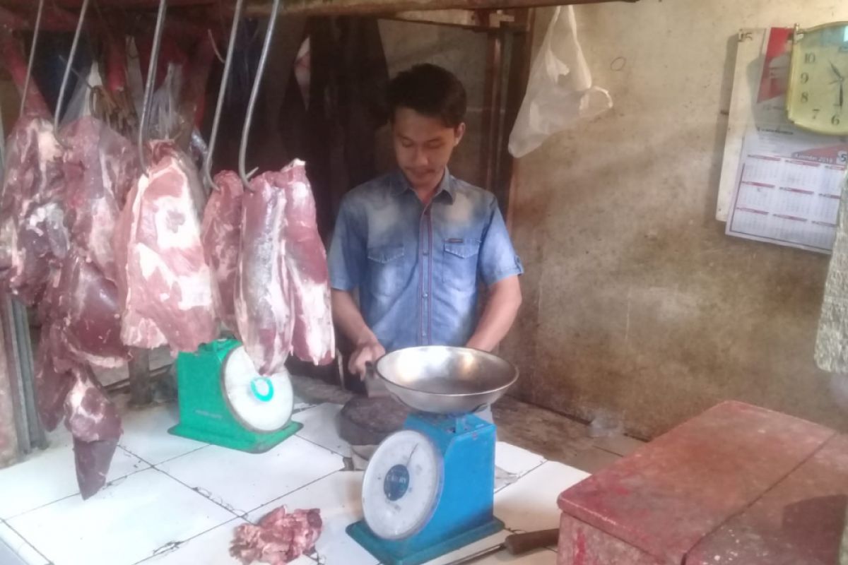 Harga daging sapi di Bandarlampung masih stabil