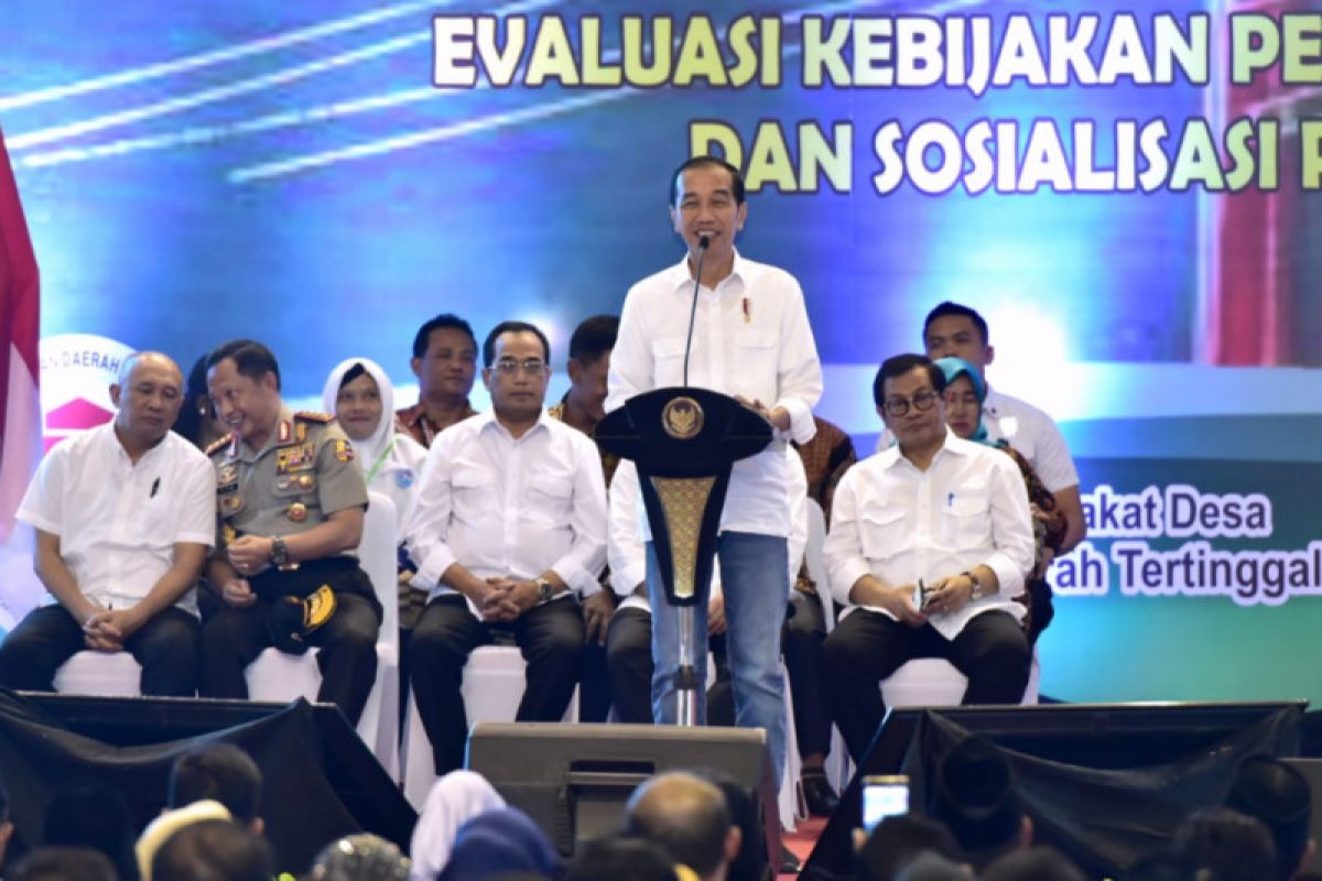 Presiden ingatkan Dana Desa harus sejahterakan masyarakat