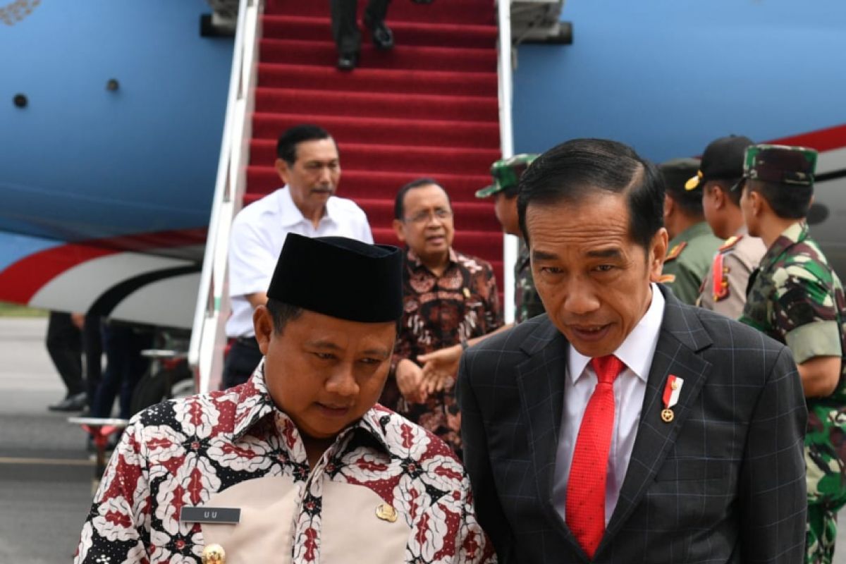 Presiden hadiri Apel Danrem-Dandim di Bandung