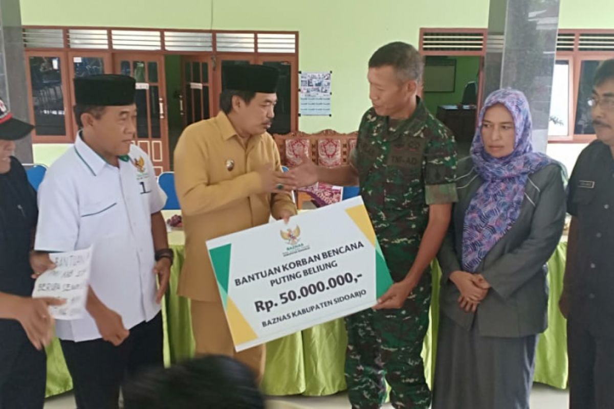 Perbaikan Rumah Terdampak Angin Kencang di Sidoarjo Rampung Akhir November