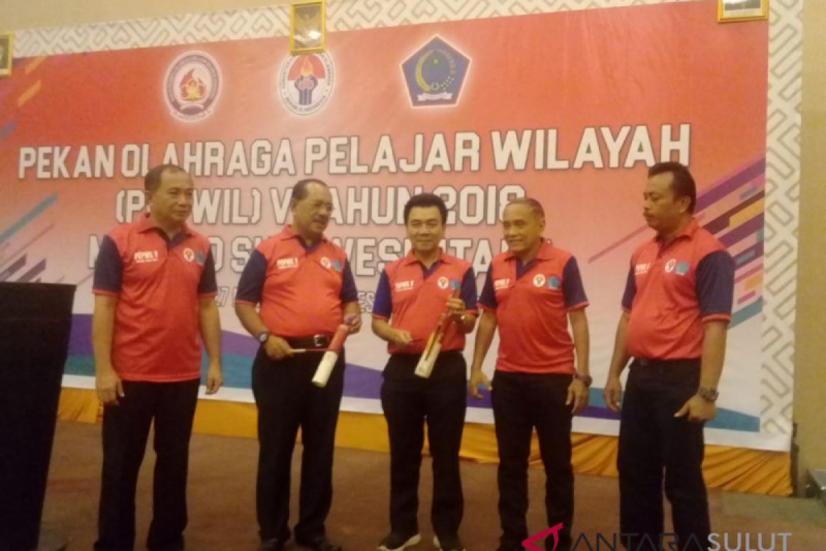 Gubernur Sulut buka pekan olahraga  pelajar wilayah