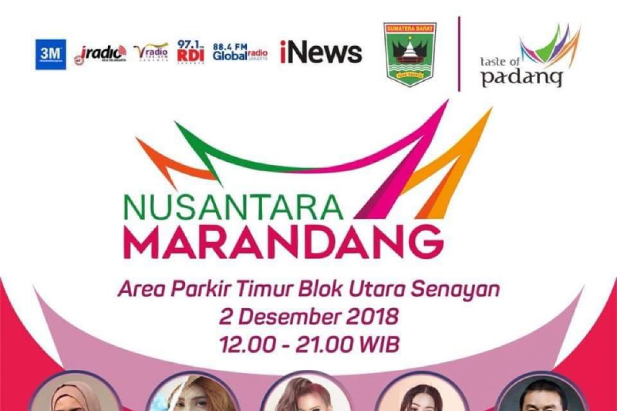 Promosikan rendang, Sumbar gelar Nusantara Marandang di Jakarta (Video)