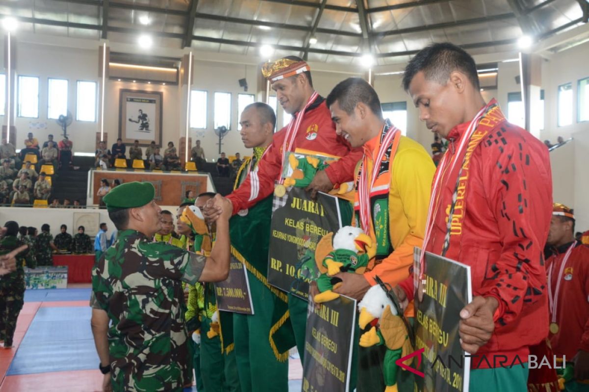 Wakasad harapkan juara umum beladiri Yongmoodo terus berprestasi