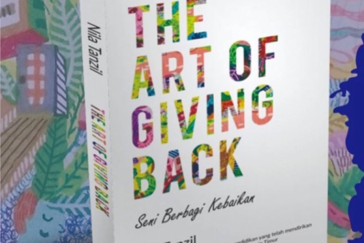 Nila Tanzil bagikan kenikmatan berbagi lewat buku "The Art of Giving Back"