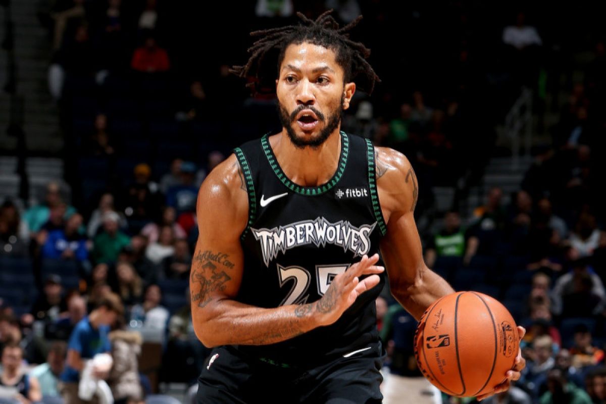 Derrick Rose borong 50 poin saat Timberwolves atasi Jazz