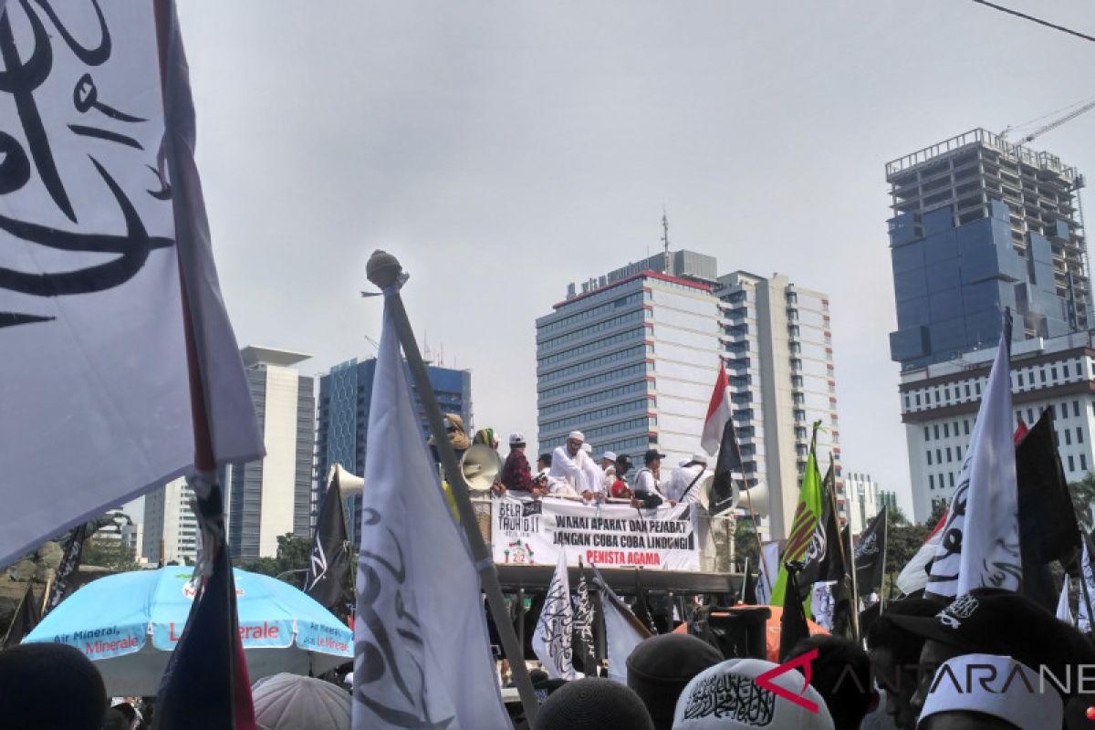 Orator cilik ramaikan aksi bela Tauhid