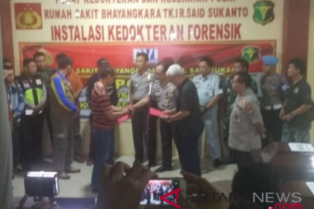 Keluarga penumpang terima santunan lebih Rp1,3 miliar