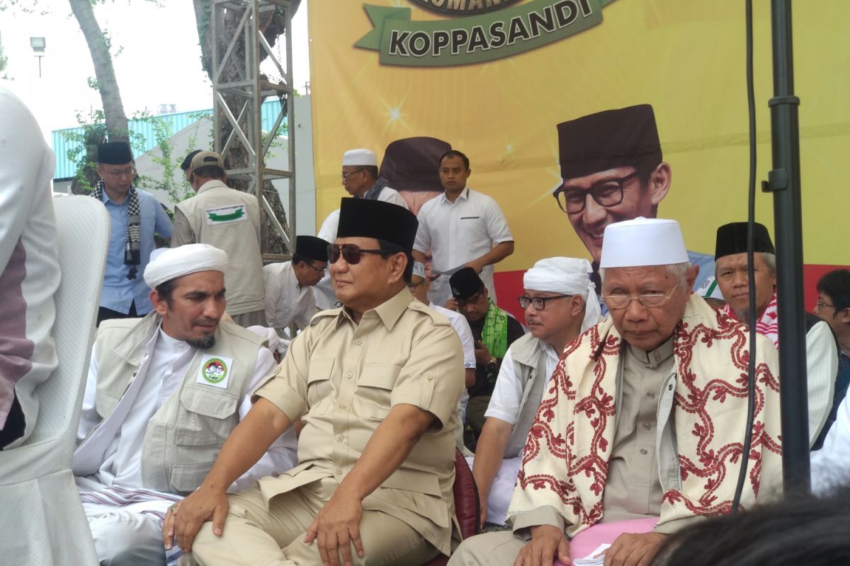 Prabowo hadiri deklarasi "Koppasandi"