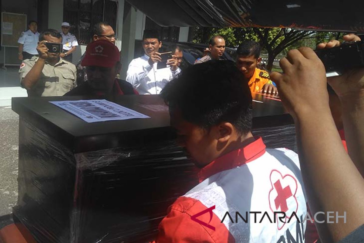 Jenazah korban Lion Air tiba di Aceh