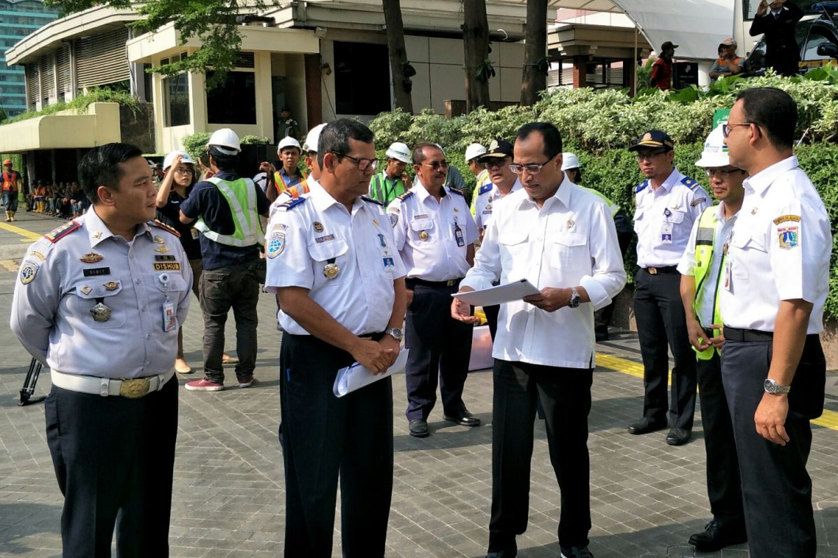 Presiden Jokowi jajal MRT Bundaran HI-Lebak Bulus