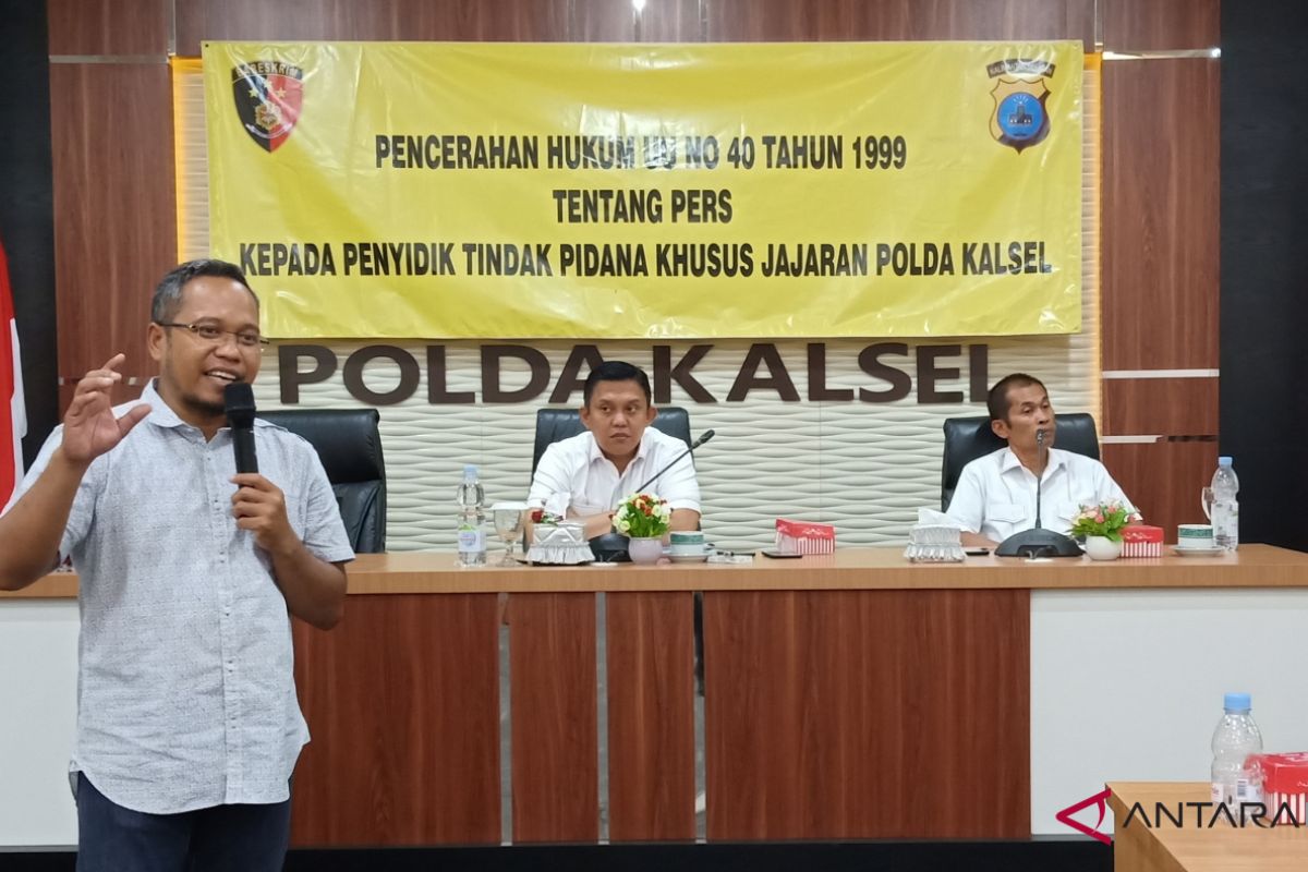 Polda dan PWI Kalsel bersinergi menjaga marwah profesi wartawan