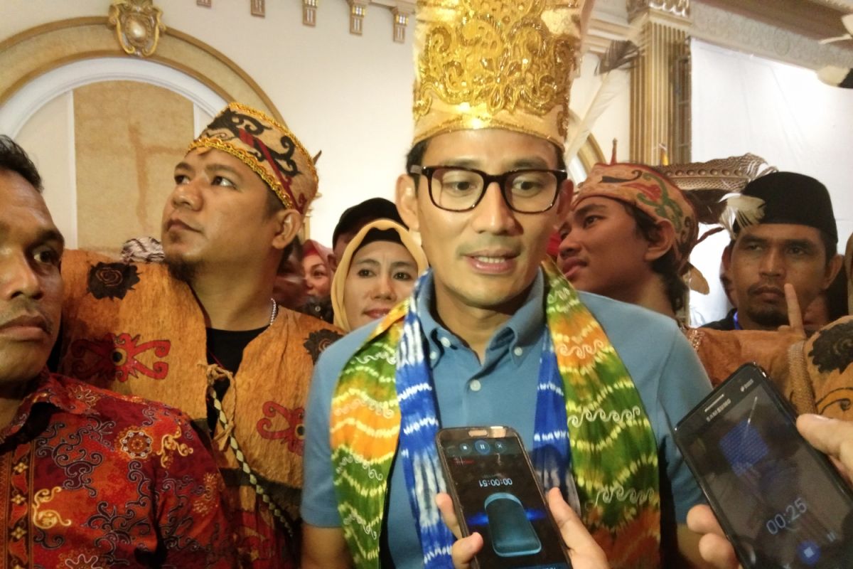 Sandiaga Uno Dorong Pengembangan Ekonomi Kalsel