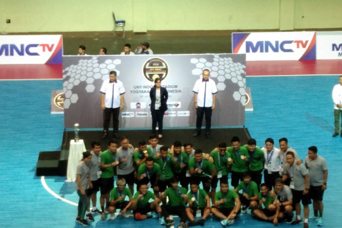 Timna Futsal Indonesia  Juara Tiga  AFF Futsal Championship 2018