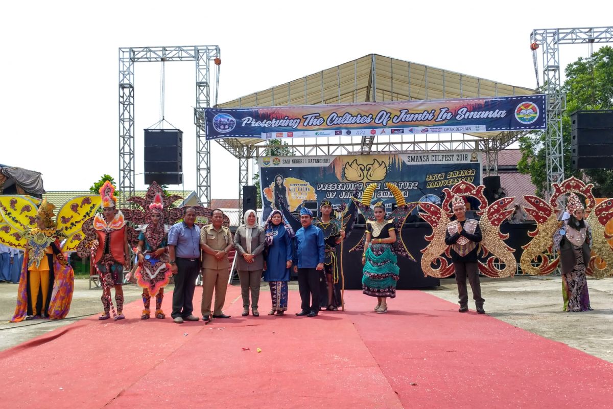 Gebyar SMA 1 Batanghari lestarikan budaya Jambi