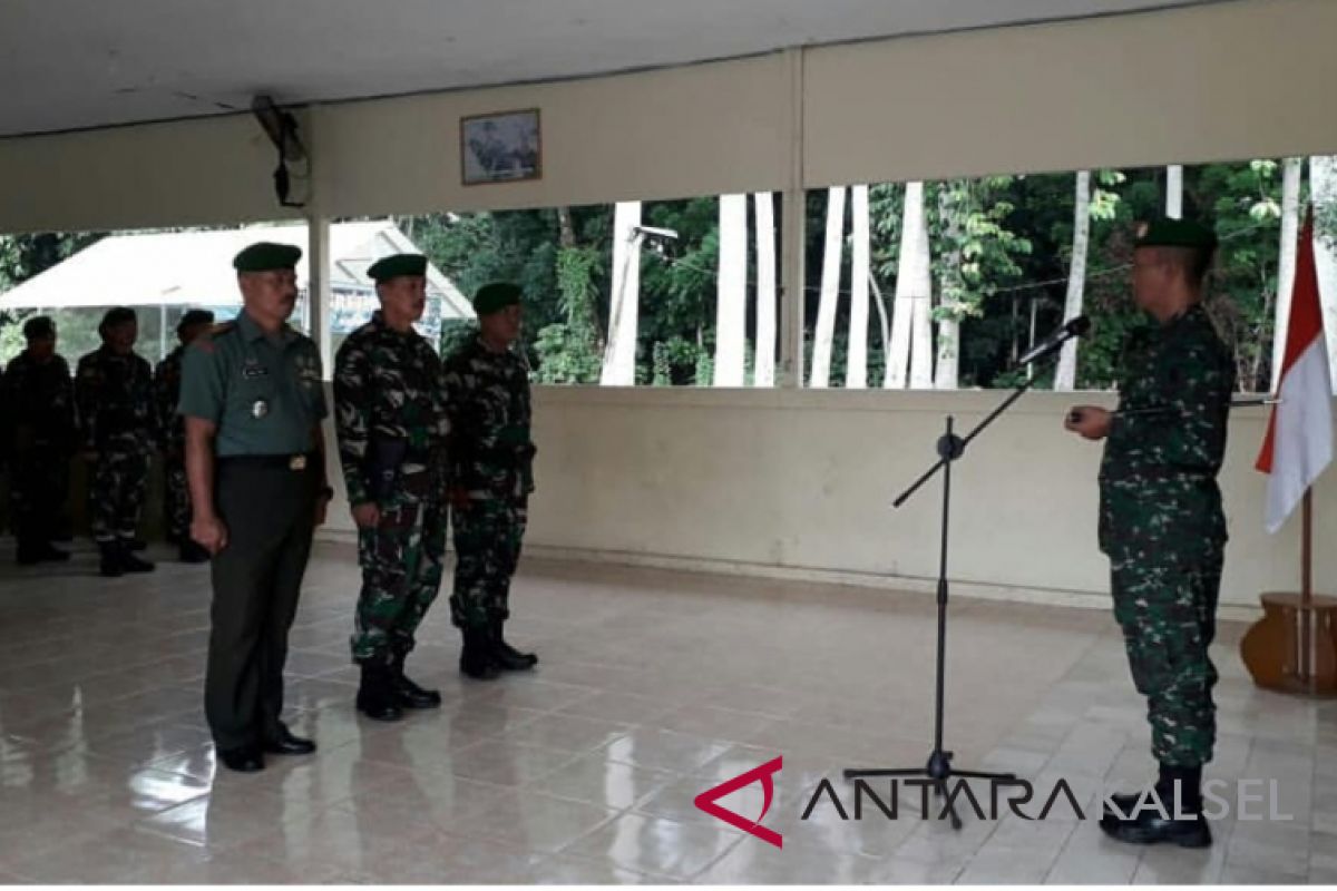 Tiga Perwira TNI Kodim 1002/Barabai dipindah jabatan