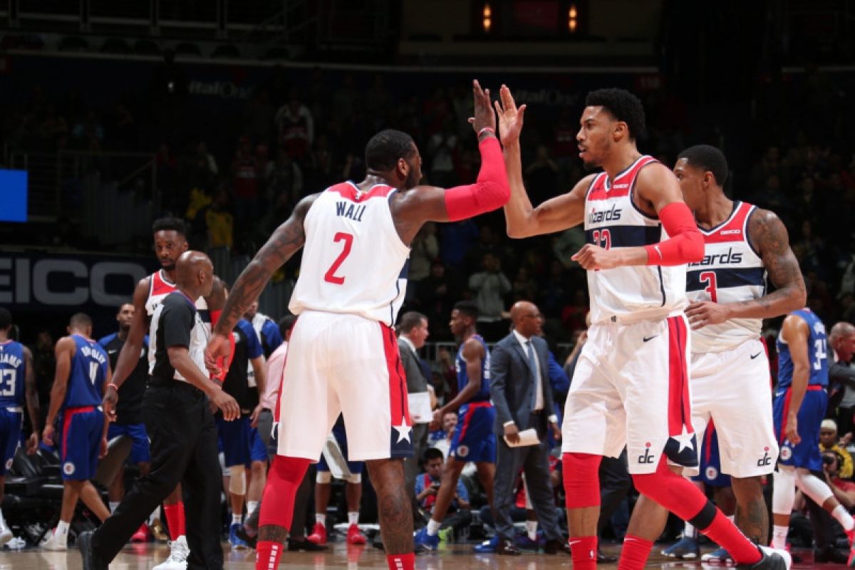 NBA hari ini, Wizards pupuk ulang momentum kebangkitan