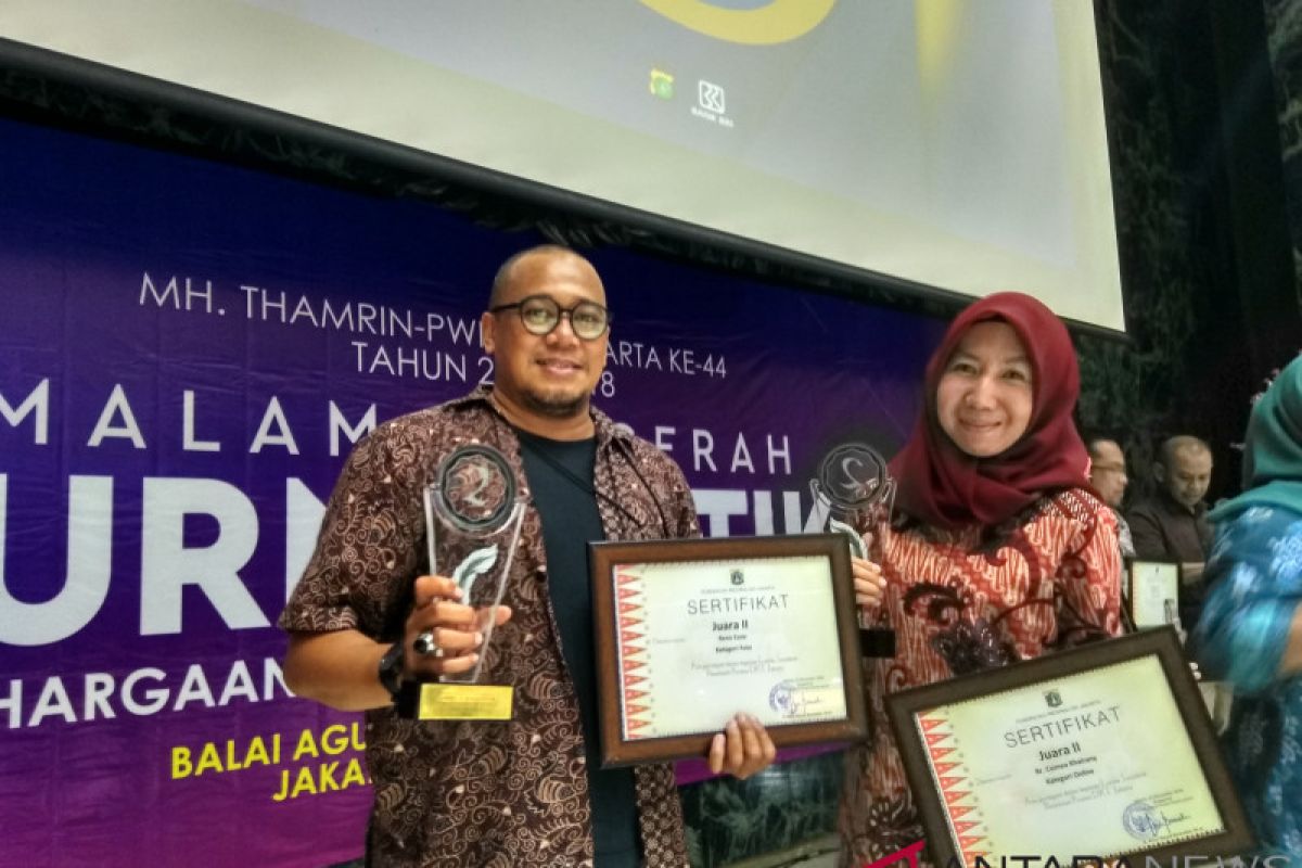 Dua pewarta Antara raih penghargaan jurnalistik MH Thamrin
