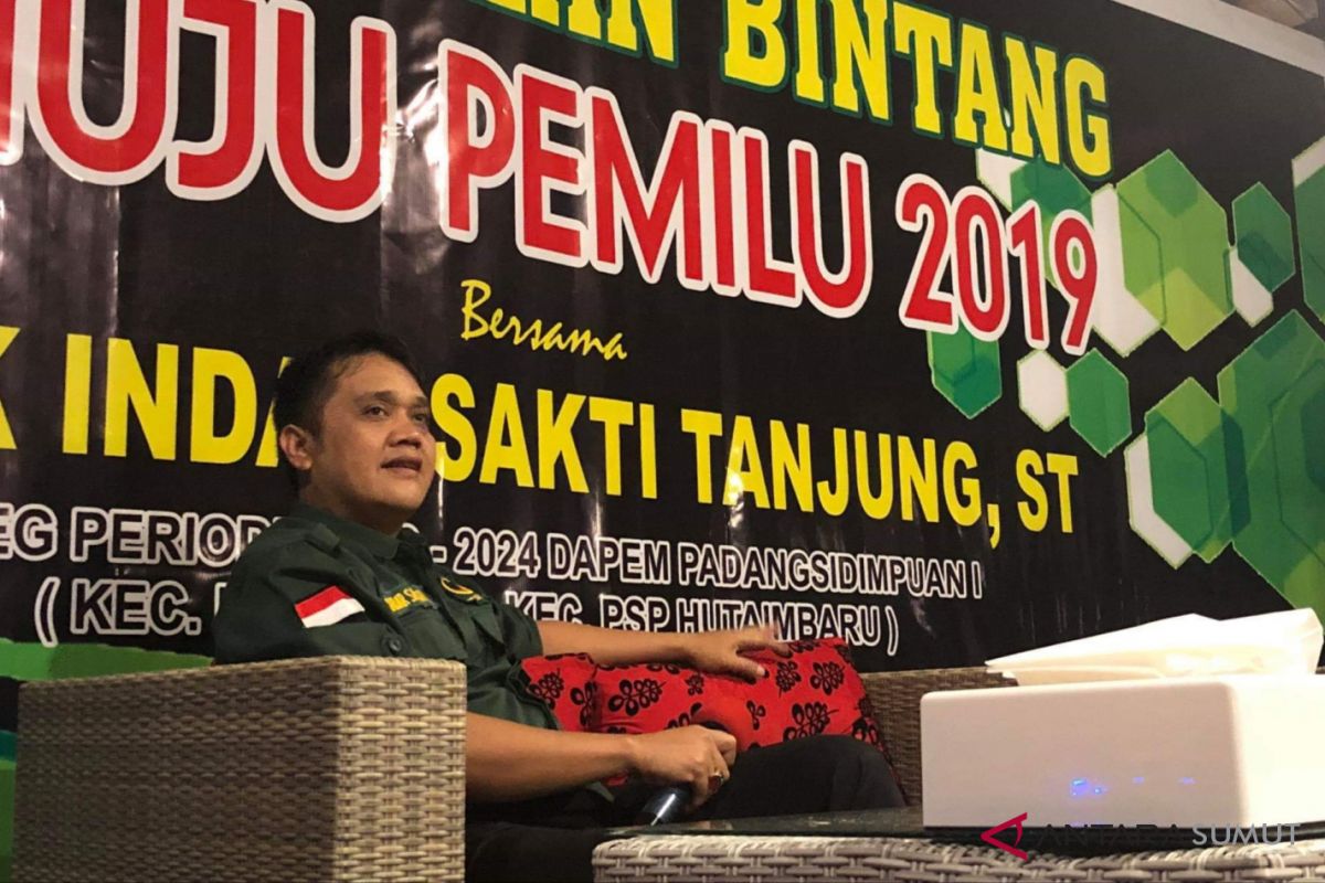 Indar ajak kaum milineal sukseskan pemilu 2019