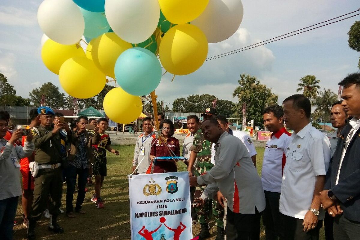 17 Tim bersaing di Piala Kapolres Simalungun