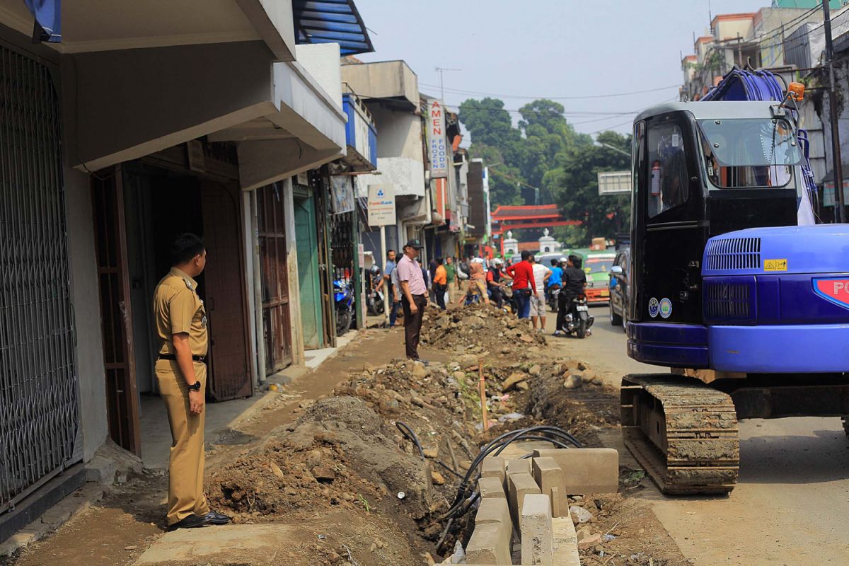 Pemkot Bogor mulai penataan Jalan Suryakencana