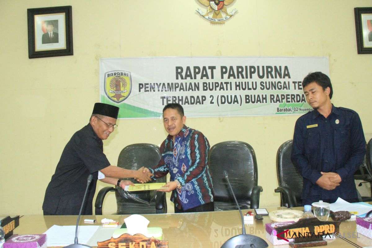 Pengelolaan irigasi dan PDAM HST diperdakan