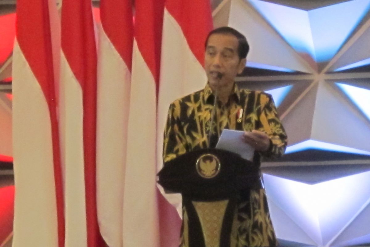 Jokowi: Angka kemiskinan desa menurun dua kali lipat